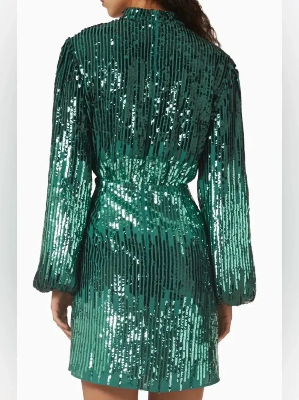 RIXO shimmering sequin